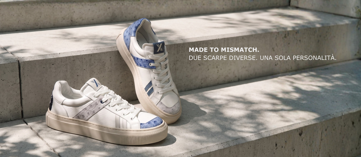 Axept Official Store: Asymmetric & Mismatched Sneakers Made in Italy ...